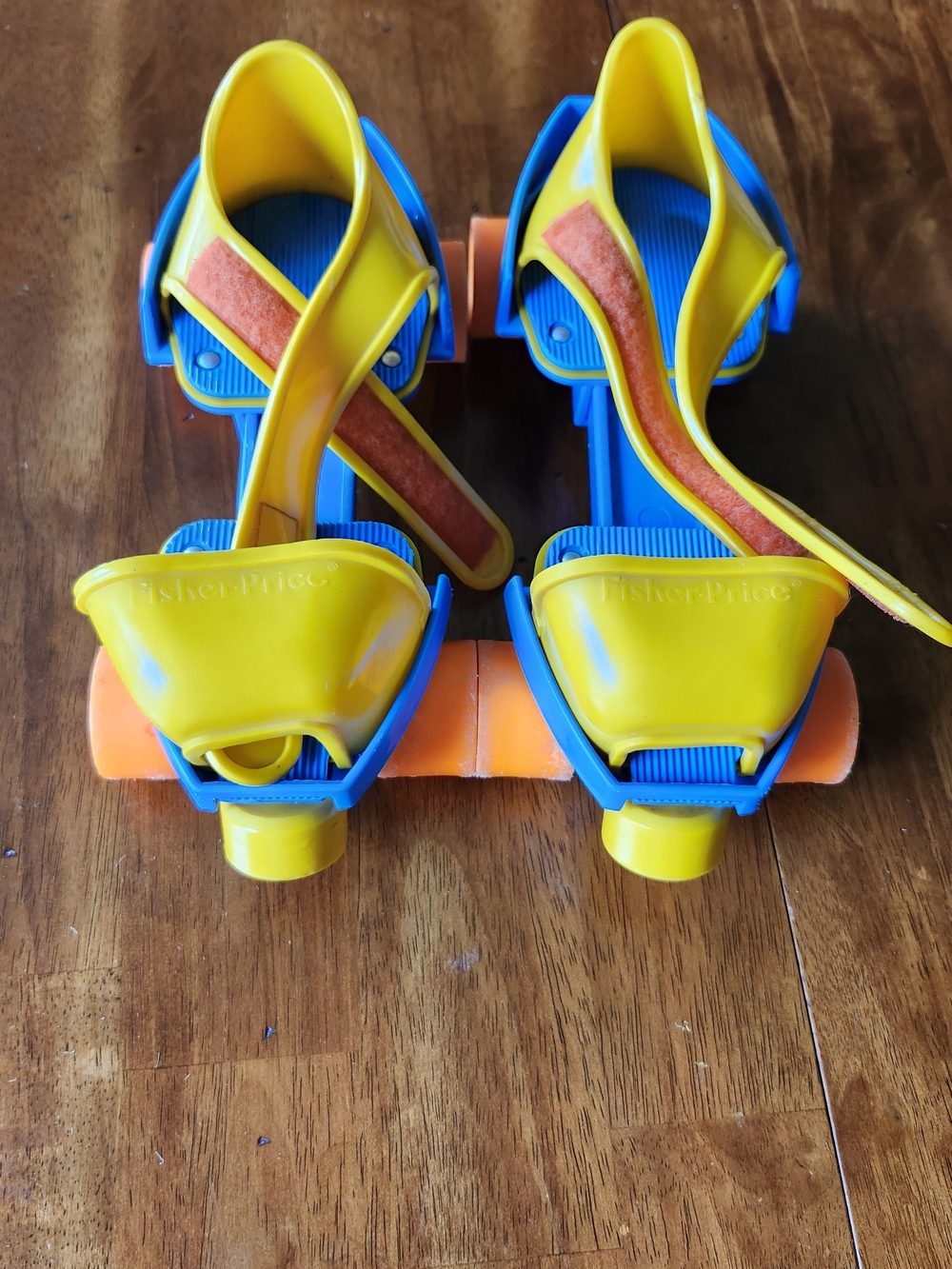 Vintage Fisher Price Kids Adjustable Roller Skates